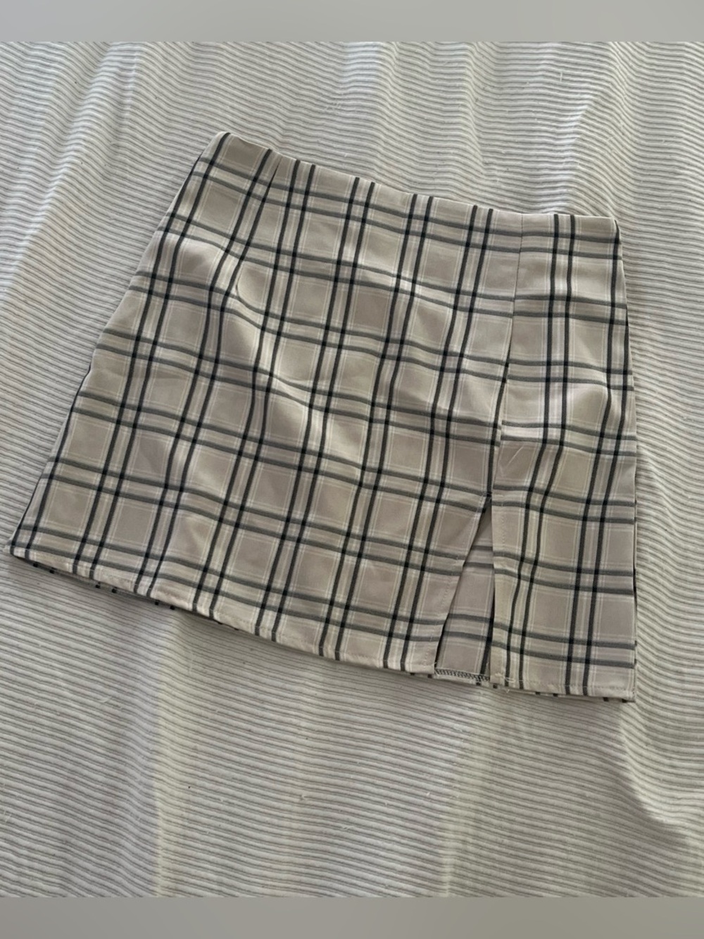 Plaid Mini Skirt